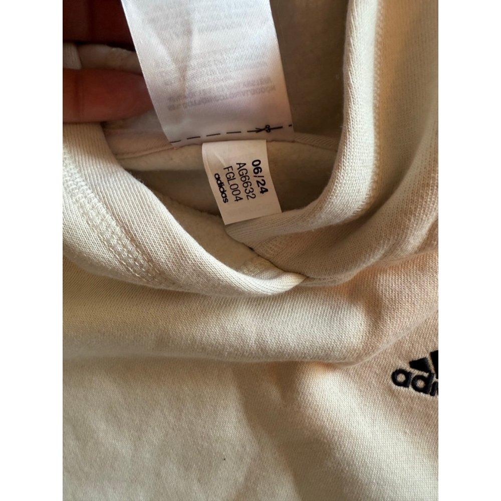Kids Adidas 2-Piece Hoodie & Jogger Set Size 5 Cream - Picture 5 of 15